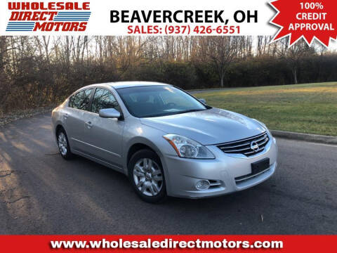 2012 Nissan Altima for sale at WHOLESALE DIRECT MOTORS in Beavercreek OH