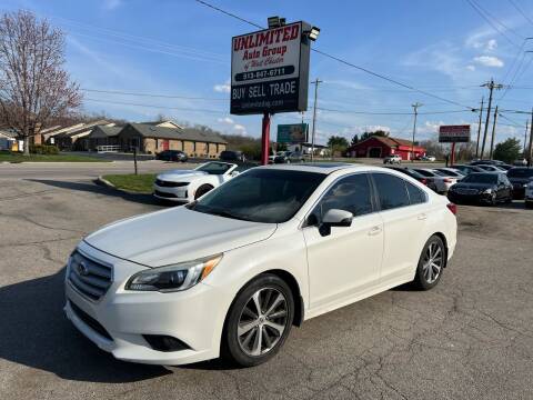 2015 Subaru Legacy for sale at Unlimited Auto Group in West Chester OH