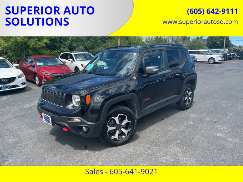 2019 Jeep Renegade for sale at SUPERIOR AUTO SOLUTIONS in Spearfish SD