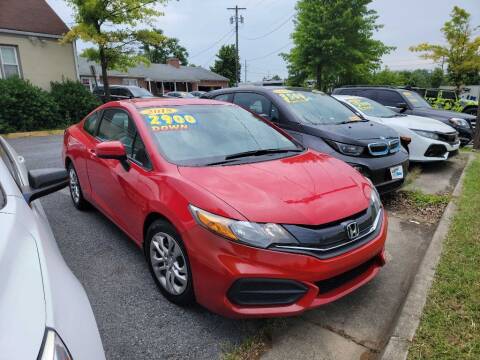 2015 Honda Civic for sale at CarsRus in Winchester VA