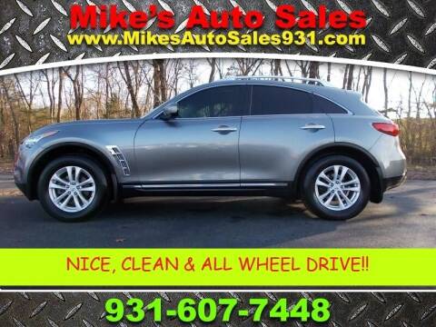 2012 Infiniti FX35 for sale at Mike's Auto Sales in Shelbyville TN