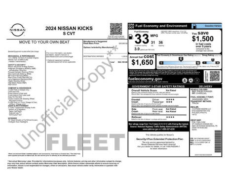 2024 Nissan Kicks S