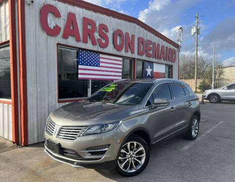 2017 Lincoln MKC for sale at Cars On Demand 3 in Pasadena TX