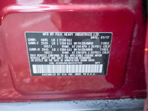 2017 Subaru Outback 2.5i Limited