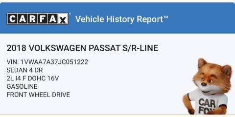 2018 Volkswagen Passat