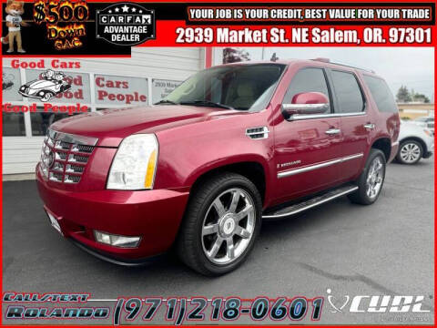 2007 Cadillac Escalade for sale at Good Cars Good People in Salem OR