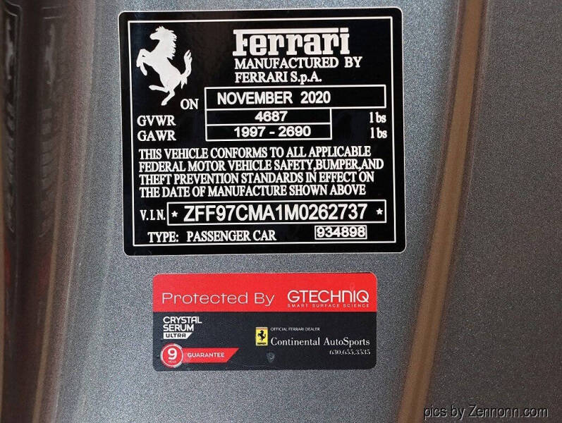 2021 Ferrari 812 GTS