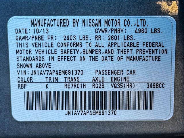 2014 Infiniti Q50 Hybrid Premium