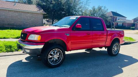 2002 Ford F-150 for sale at PRESTIGE OF SUGARLAND in Stafford TX