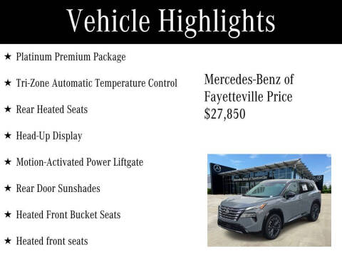 2024 Nissan Rogue Platinum