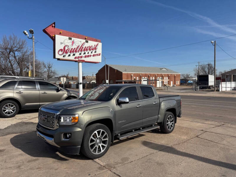 2018 GMC Canyon for sale at Southwest Car Sales in Oklahoma City OK