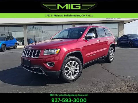 2015 Jeep Grand Cherokee for sale at MIG Chrysler Dodge Jeep Ram in Bellefontaine OH