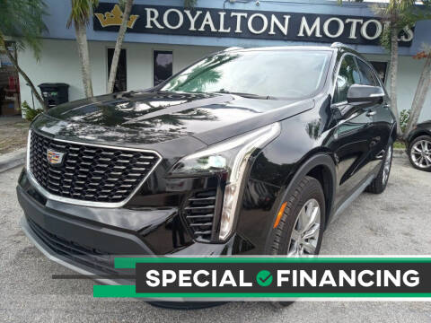 2021 Cadillac XT4 for sale at ROYALTON MOTORS in Plantation FL