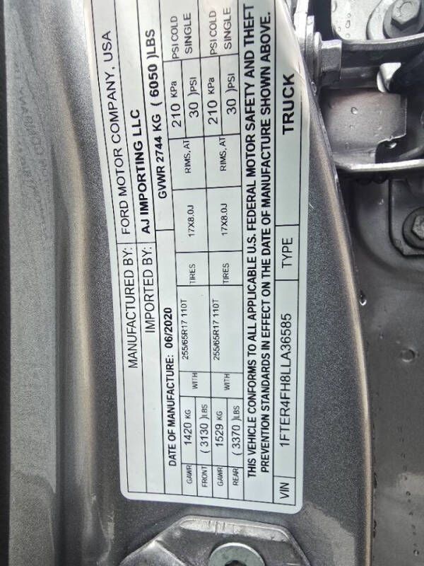 2020 Ford Ranger XLT