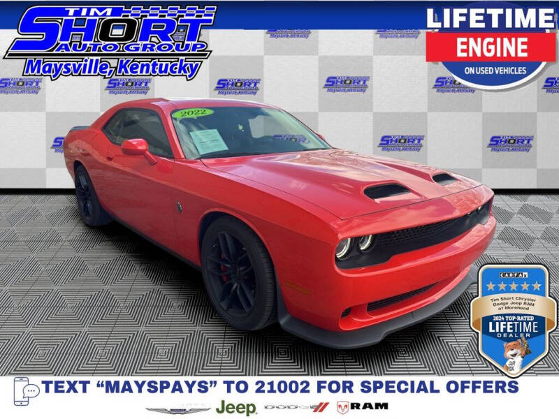 2022 Dodge Challenger for sale at Tim Short CDJR of Maysville in Maysville KY