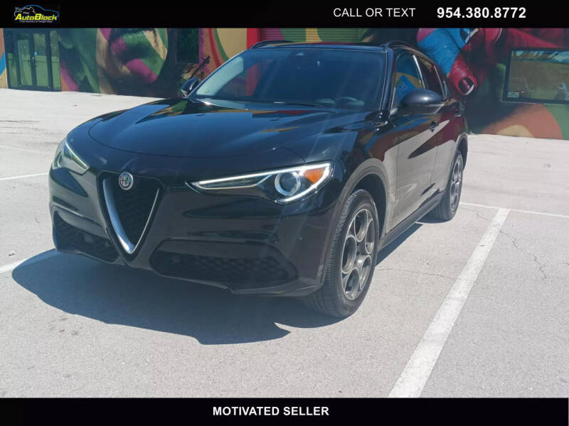 2019 Alfa Romeo Stelvio for sale at The Autoblock in Fort Lauderdale FL