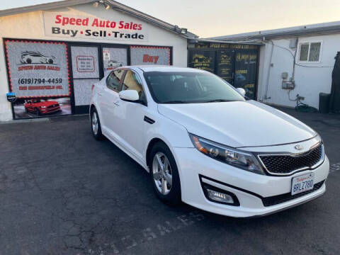 2015 Kia Optima for sale at Speed Auto Sales in El Cajon CA