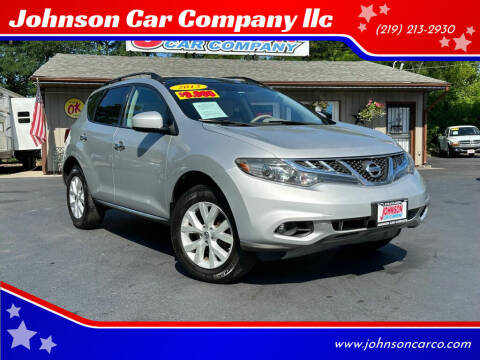 2013 Nissan Murano for sale at Johnson Car Company llc in Crown Point IN