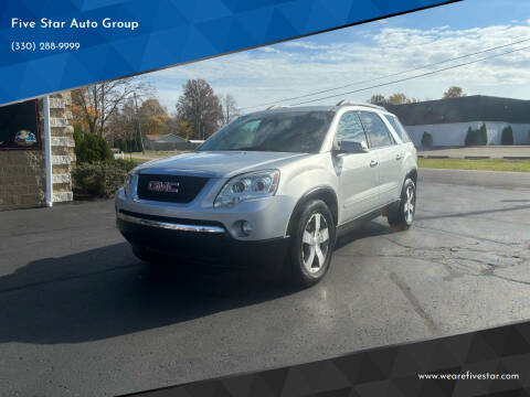 2012 GMC Acadia for sale at Five Star Auto Group in North Canton OH