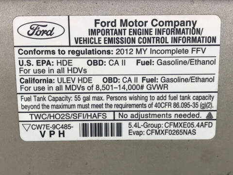 2012 Ford E-Series E-350 SD