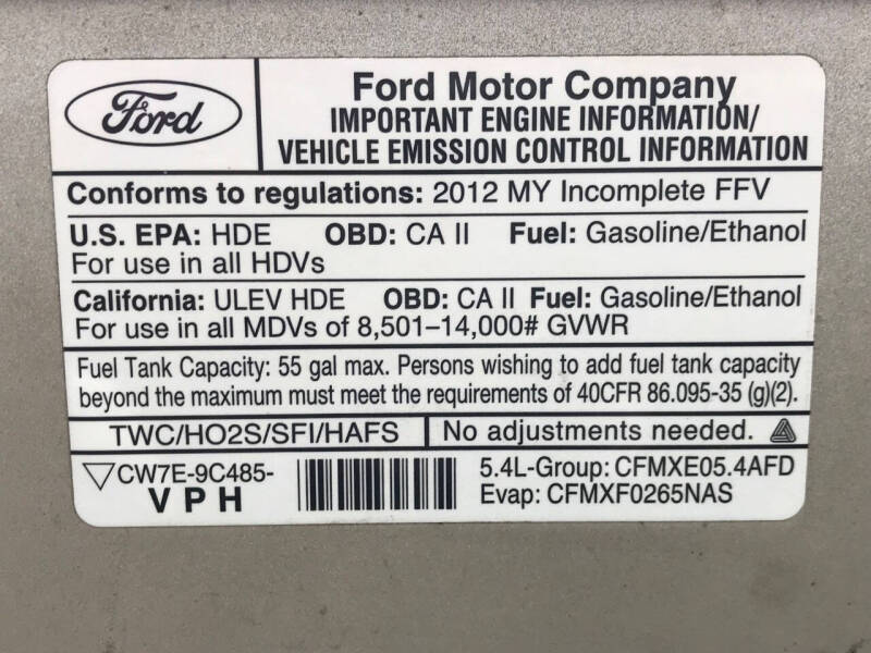 2012 Ford E-Series E-350 SD