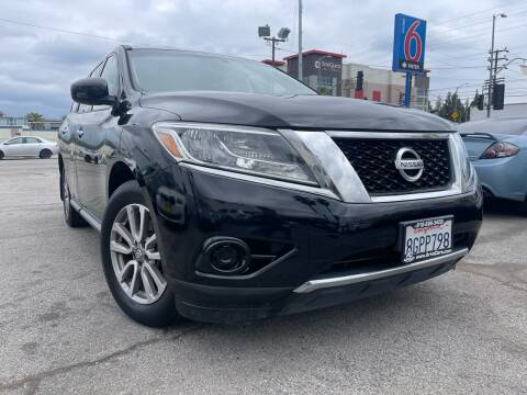 2014 Nissan Pathfinder for sale at ARNO Cars Inc in North Hills CA