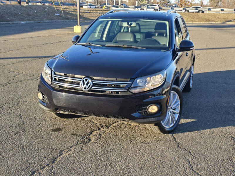 Used 2015 Volkswagen Tiguan SEL with VIN WVGBV7AX7FW517831 for sale in Hasbrouck Heights, NJ
