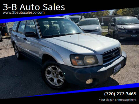 2004 Subaru Forester X