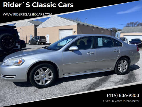2012 Chevrolet Impala for sale at Rider`s Classic Cars in Millbury OH