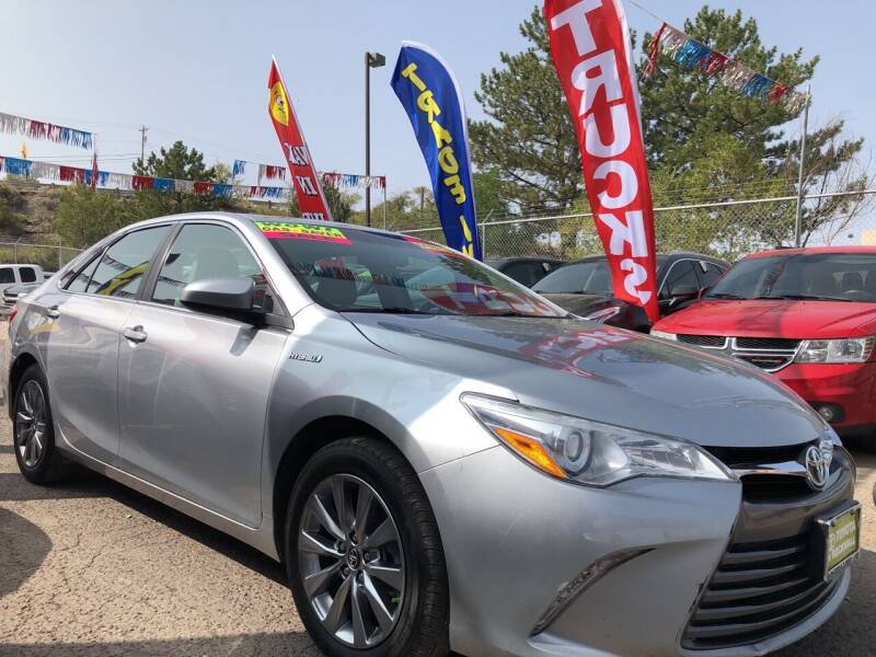2016 Toyota Camry Hybrid for sale at Duke City Auto LLC in Gallup NM