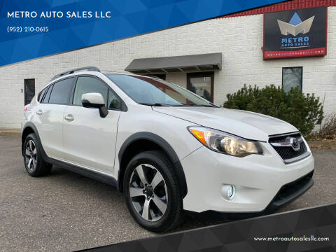 2014 Subaru XV Crosstrek for sale at METRO AUTO SALES LLC in Lino Lakes MN