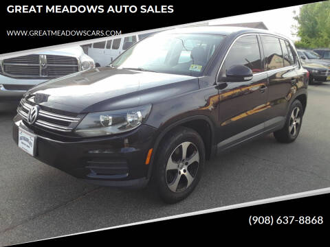 2012 Volkswagen Tiguan for sale at GREAT MEADOWS AUTO SALES in Great Meadows NJ