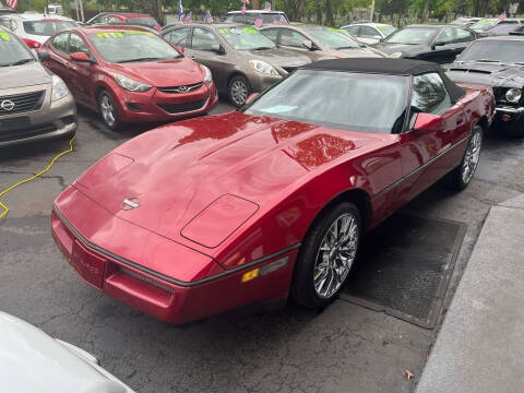 1990 Chevrolet Corvette for sale at Goodfellas Auto Sales LLC in Clifton NJ