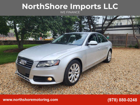 2011 Audi A4 for sale at NorthShore Imports LLC in Beverly MA