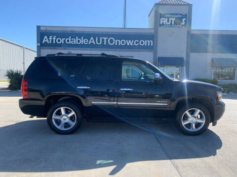 2013 Chevrolet Tahoe for sale at Affordable Autos in Houma LA