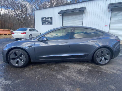 2021 Tesla Model 3 for sale at Monroe Auto's, LLC in Parsons TN