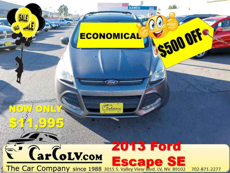 2013 Ford Escape for sale at The Car Company in Las Vegas NV