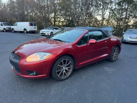 2012 Mitsubishi Eclipse Spyder for sale at MJ AUTO BROKER in Alpharetta GA