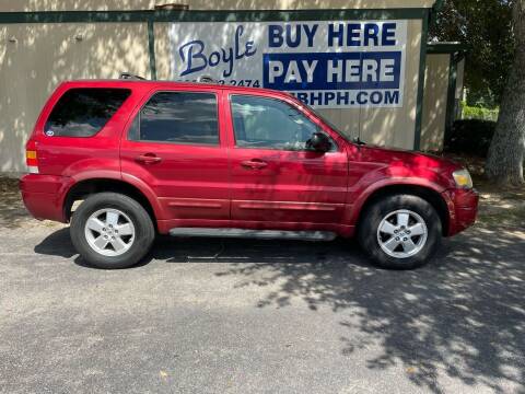 2005 Ford Escape for sale at Boyle Buy Here Pay Here in Sumter SC