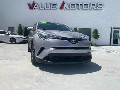 2018 Toyota C-HR for sale at Value Motors Company in Marrero LA