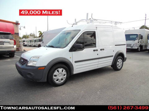 2013 Ford Transit Connect for sale at Town Cars Auto Sales in West Palm Beach FL