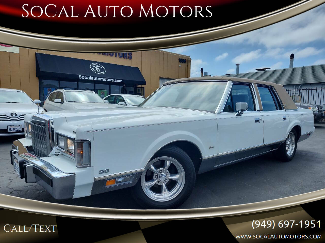 1988 Lincoln Town Car For Sale In Anaheim, CA