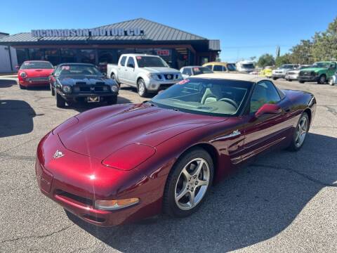 2003 Chevrolet Corvette for sale at Richardson Motor Company in Sierra Vista AZ