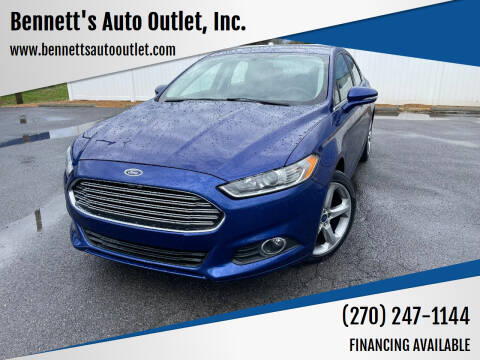 2015 Ford Fusion for sale at Bennett's Auto Outlet, Inc. in Mayfield KY