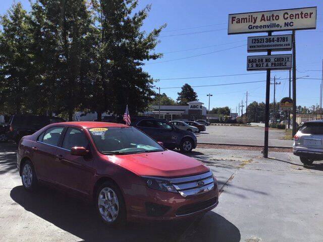 2010 Ford Fusion for sale at FAMILY AUTO CENTER in Greenville NC
