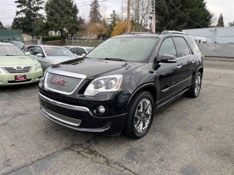 2012 GMC Acadia for sale at Apex Motors Inc. in Tacoma WA