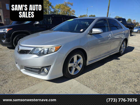 2012 Toyota Camry for sale at SAM'S AUTO SALES in Chicago IL