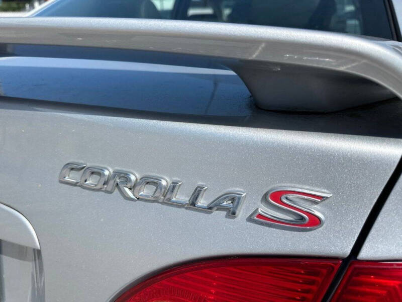 2008 Toyota Corolla S
