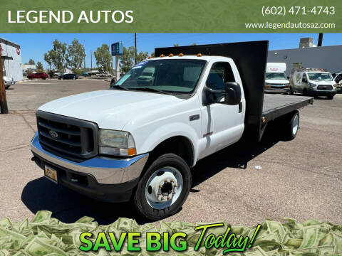 2004 Ford F-550 Super Duty for sale at LEGEND AUTOS in Peoria AZ
