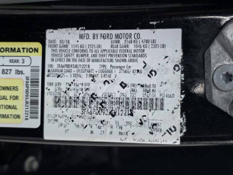 2018 Ford Fusion Titanium